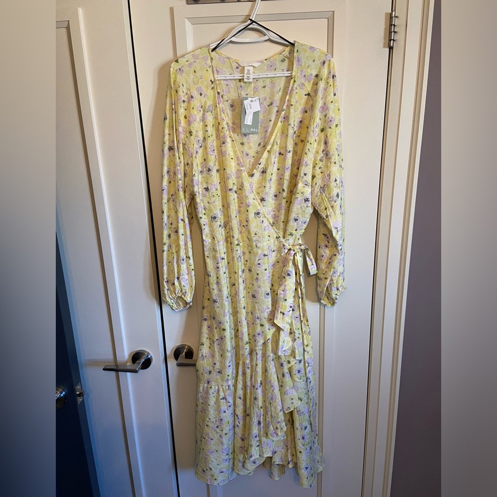 Long Sleeve Wrap Dress from H&M